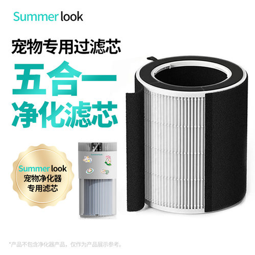 【宠物除臭吸毛净化滤网】高效除臭过滤可水洗环保重复利用