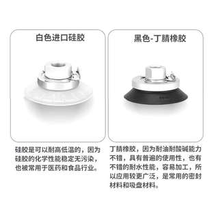 T40 100 125BMNJB10机械手配件 重载真空吸盘金具ZP3E