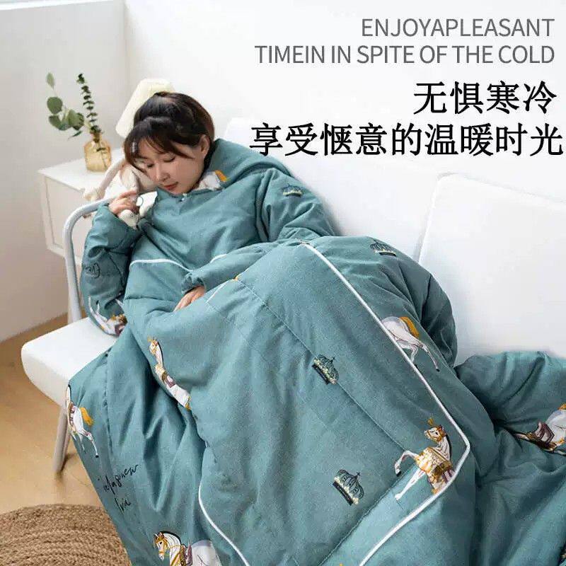 加厚多功能抱枕被子两用靠枕头被折叠小汽车载午休毯二合一懒人被