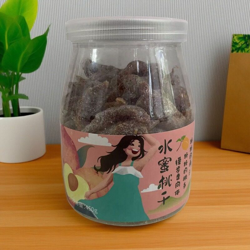 李都水蜜桃干450g大罐装永泰蜜饯果脯零食桃条无核陈皮蜜桃条果干,零食/坚果/特产,桃干,淘宝优惠券,粉丝福利购,淘宝优惠卷