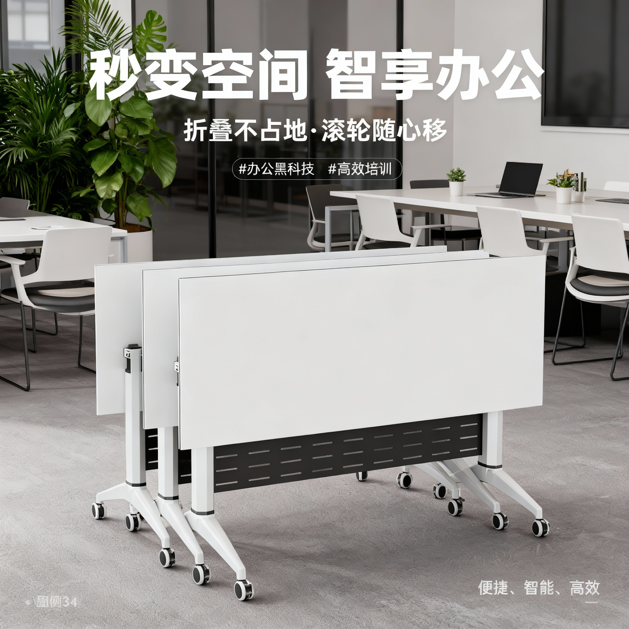 培训桌椅组合移动办公桌长条桌教育机构拼接多功能课桌折叠会议桌,商业/办公家具,培训桌/培训台,淘宝优惠券,粉丝福利购,淘宝优惠卷