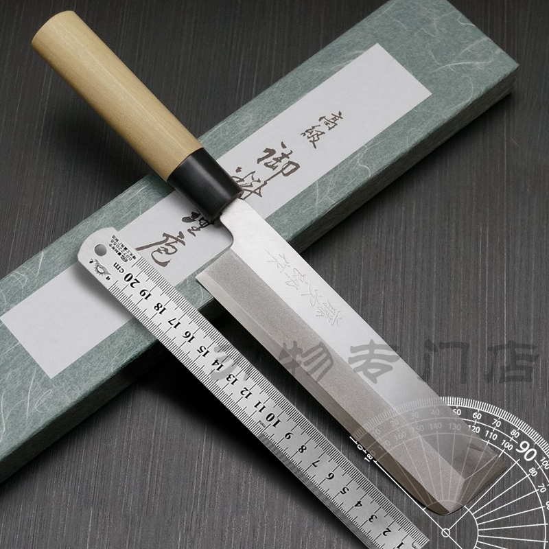 藤次郎白纸钢薄刃菜刀厨刀