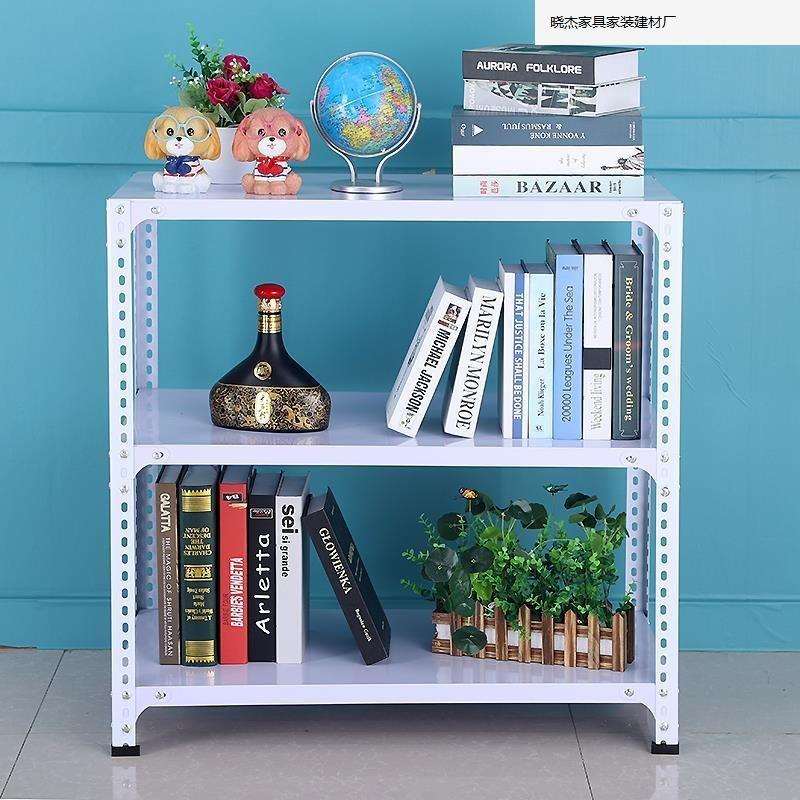 角钢货架小货架2层三层储藏花架自由组合家用超市仓库储物置物架