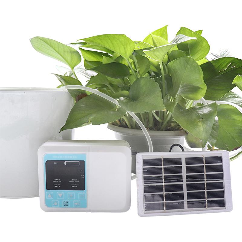 太阳能花园智能浇水定时器懒人浇花灌溉定时器家庭园艺自动浇水