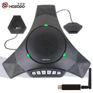 宏视道HSD-MC810W-EX视频会议全向麦克风2.4G无线扩展型