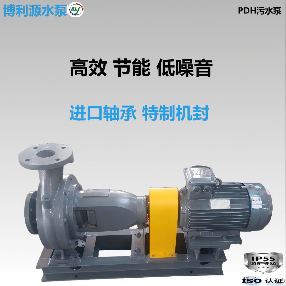博利源水泵4KW污水泵离心泵污水处理PDH100-3.7-4P养殖厂污水处理