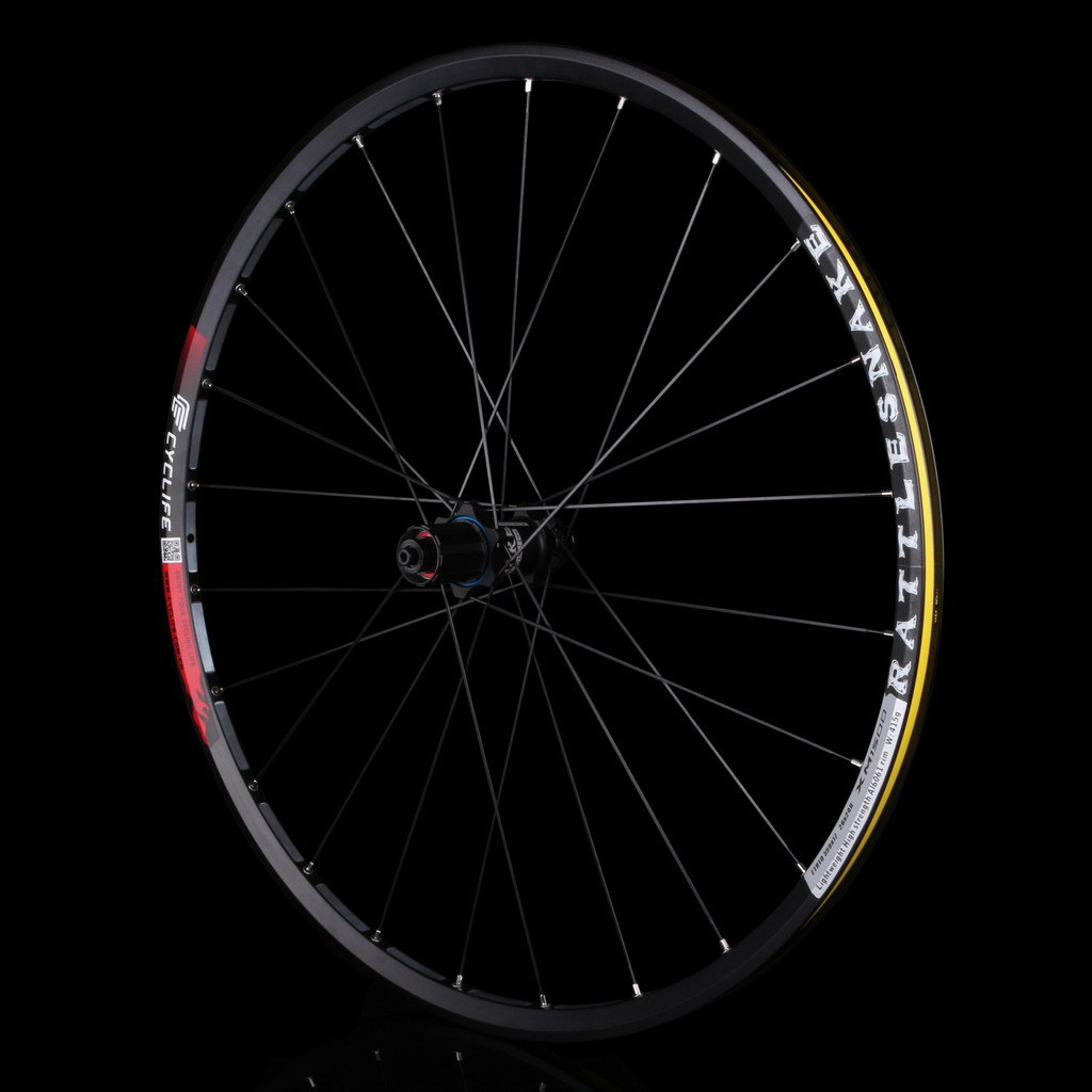 CYCLIFE 山地车前后筒轴轮组XM1500轻量CNC车圈协达直拉辐条