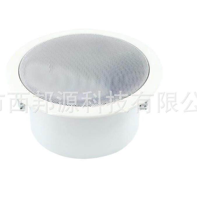 供货6"寸天花板嵌入式扬声器吸顶音响天花喇叭吸顶音箱