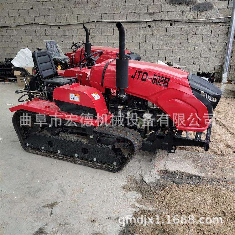 履带式旋耕机果园大棚25马力农用小型微耕机开沟机价格