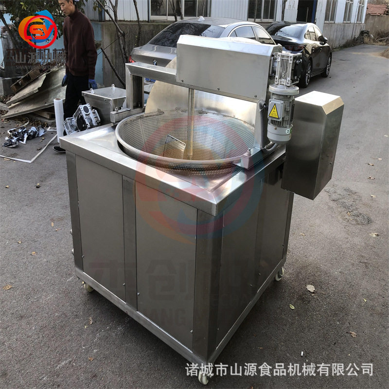 山源沙琪玛油炸锅 恒温搅拌油炸锅 猫耳朵油炸机器
