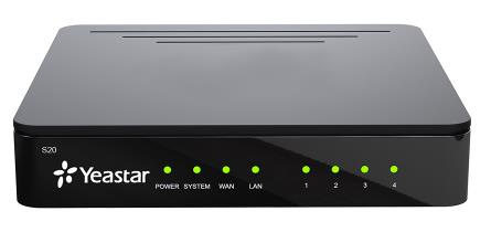 朗视yeastar N412  星纵4外线12分机IP PBX
