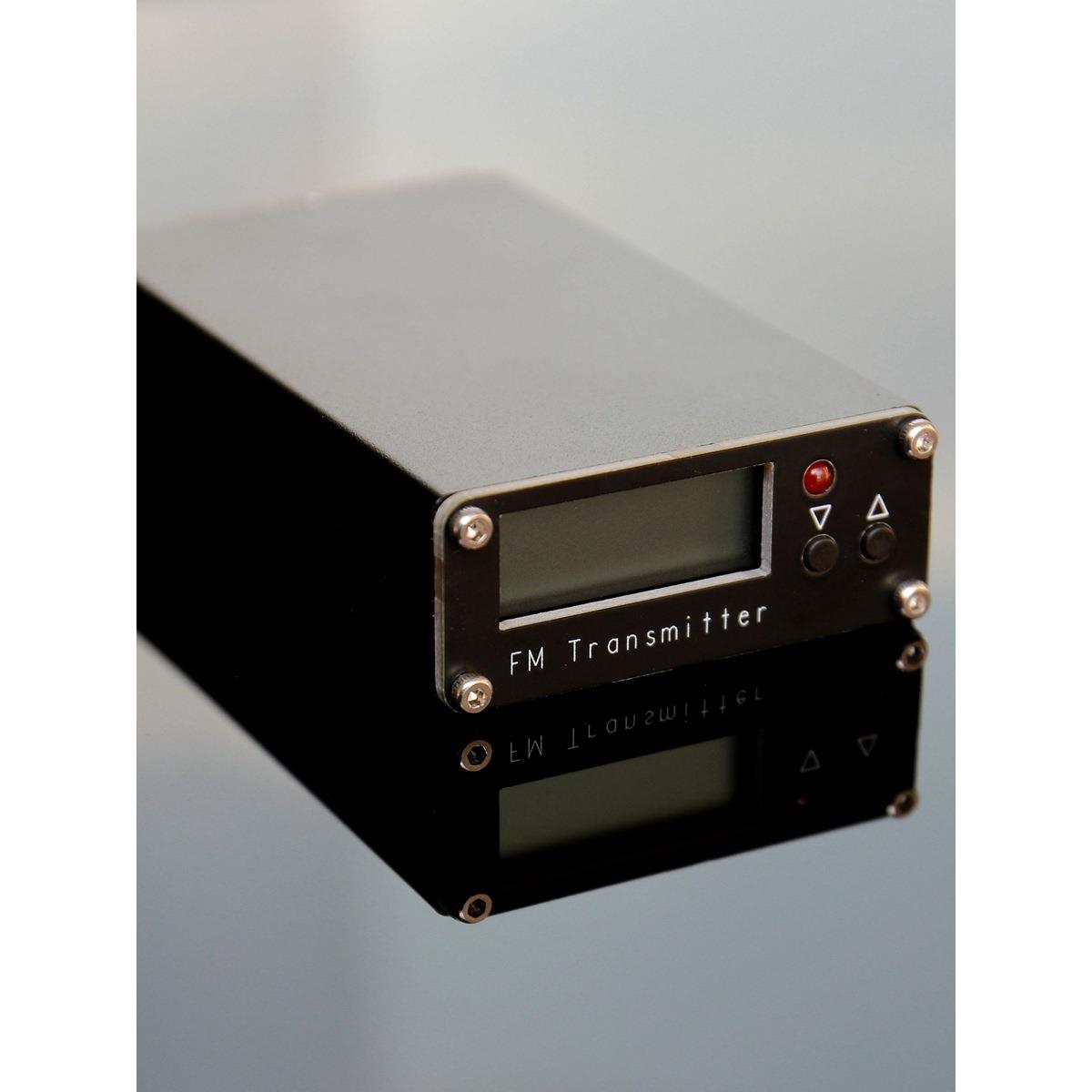 2千米FM发射机数字显示0.5W500mW立体声76-108M英语听力