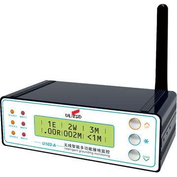 由力ULI无线智能多功能接地监控盒UM103设备人体台垫可同时监控