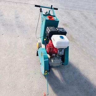 聚仁手推式马路切割机路面切割机设备手推式马路切缝机器