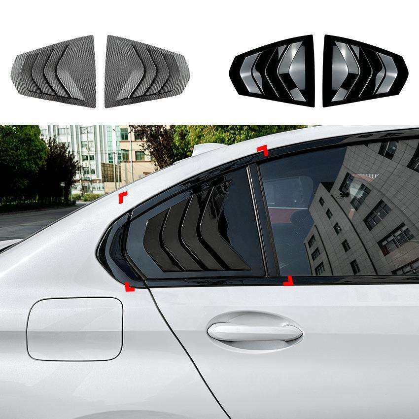 适用宝马3系G202019+320i325i330i百叶窗车贴外饰改装