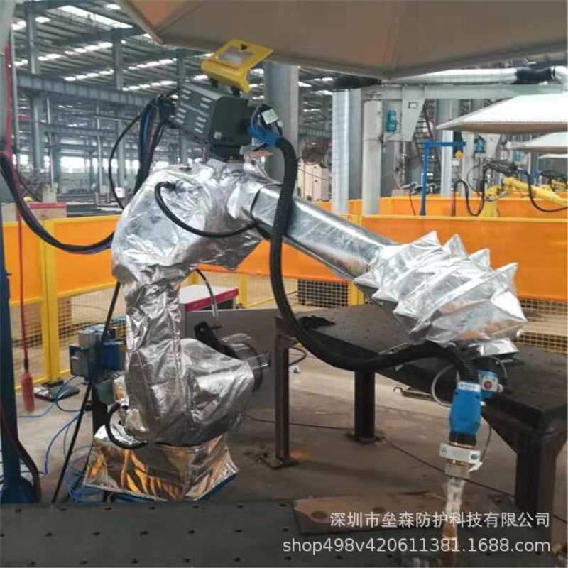 R6-35029/U6-35029机器人喷涂锻造焊接清洗打磨工业机器人防护服