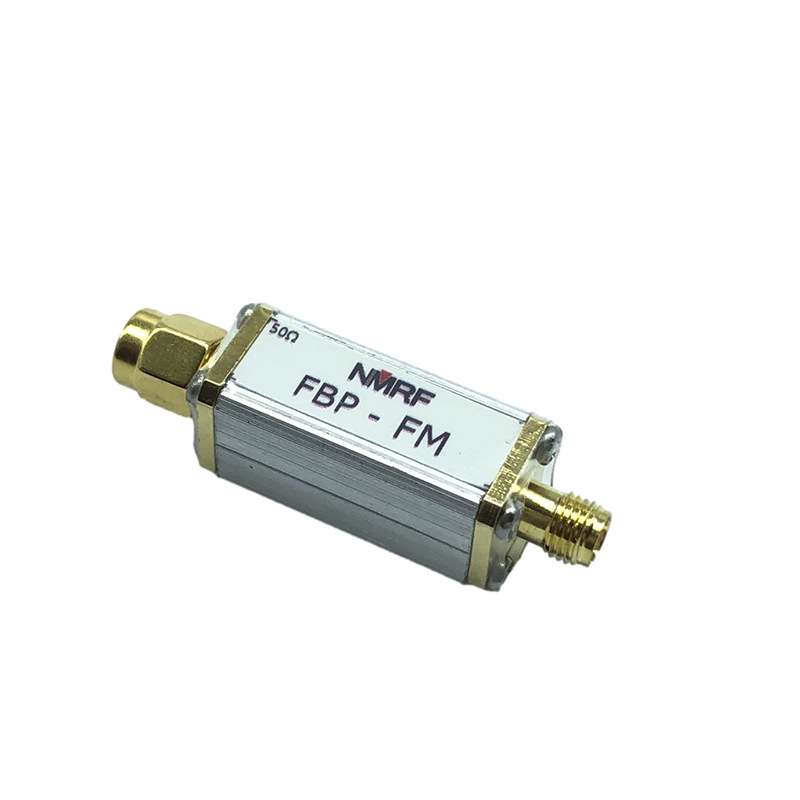 FBM 88～108MHz 带通滤波器，SMA 接口 FM 调频广播带通滤波器