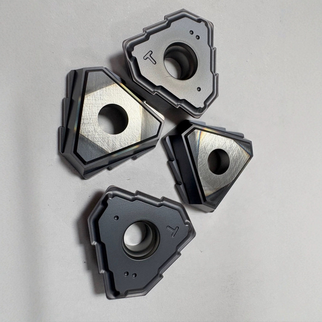 深孔钻刀片TOGT080305数控快进给双面开粗合金铣刀片粒具专用批发
