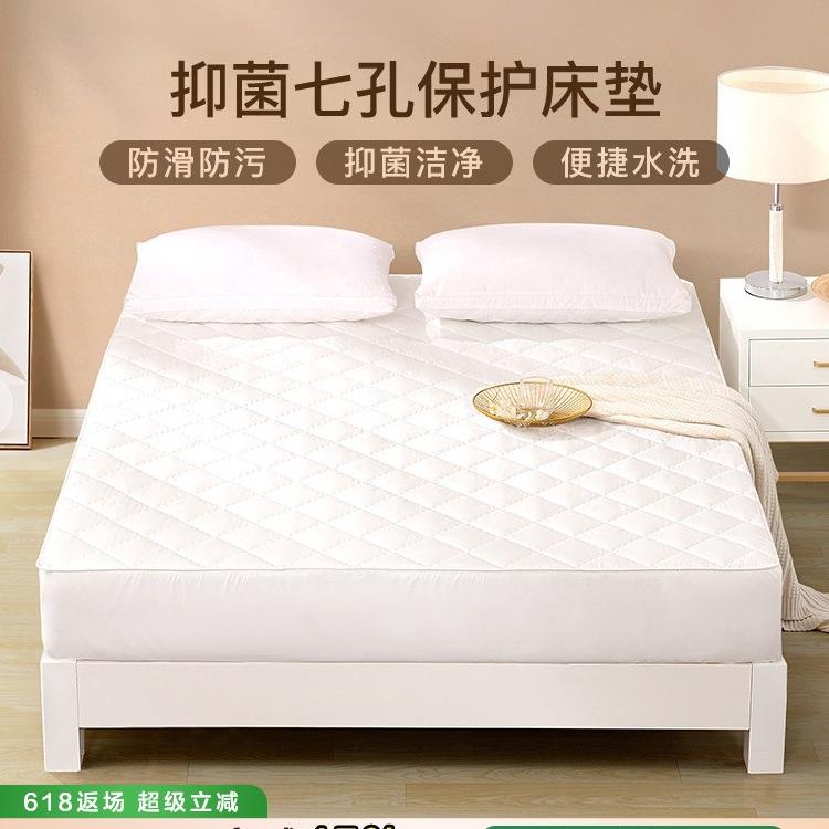 夹棉床笠夏季床罩单件席梦思保护罩宿舍床单床套防滑床垫套