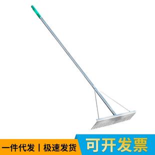 田径跳远沙坑平沙器不锈钢有齿平沙耙板无齿平沙板扒沙器两用沙耙