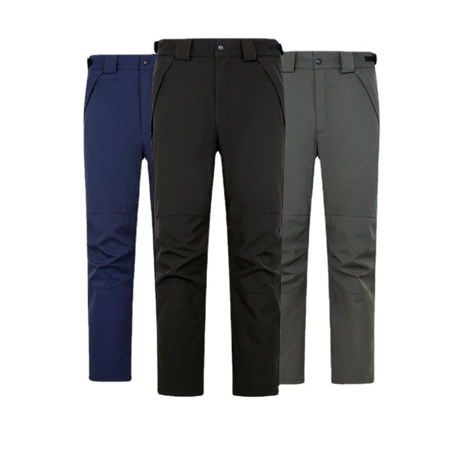 户外男女冲锋裤两件套三合一可拆卸加大户外登山防风防水保暖