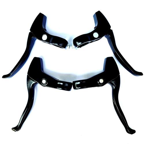 全铝合金刹把山地自行车把手公主车刹把日本通勤自行车闸把配件