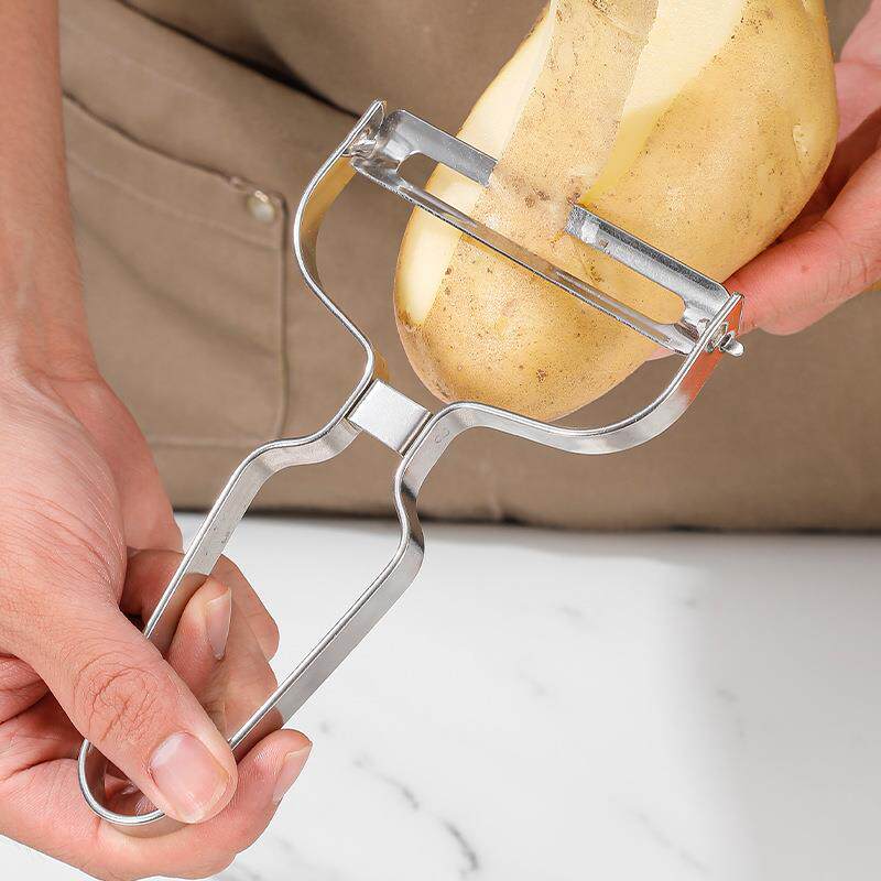 削皮器削皮刀不锈钢刮皮刀水果土豆去皮刀厨房刨子蔬菜瓜果多用刨