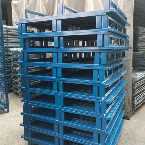 厂家直供铁托盘镀锌托喷塑铁质托盘批A发尺寸1200*1000液压车叉车