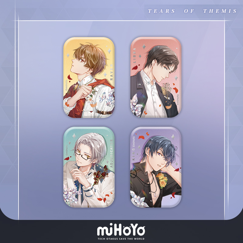 【米哈游/未定事件簿】命运交织系列 方形徽章