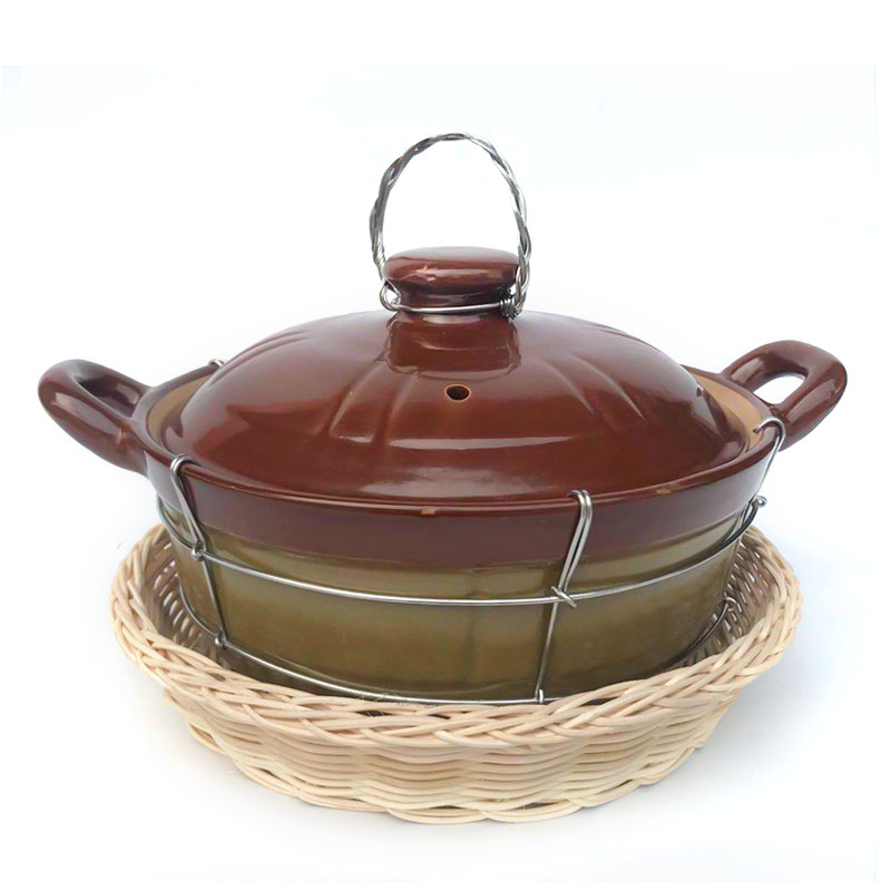 泽康砂锅耐高温传统土锅炖锅炖肉焖菜煲汤家用燃气专用