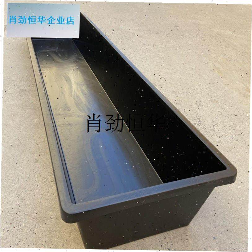 l推荐平底水槽小j羊羔料槽喂鸡食槽特大号猪槽新款加厚防冻羊槽子