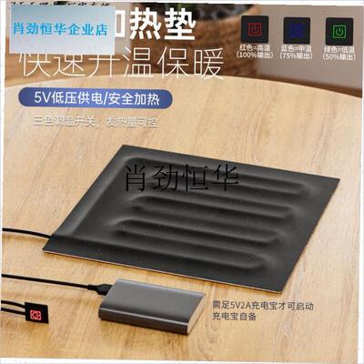 lusb加热垫爬宠控温鱼缸自动恒温E孵化爬虫宠物鸟温控器充电宝专