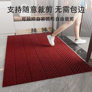 豪宅入户门外地垫进门大面积垫子大门口防滑地毯耐脏家用门外脚垫