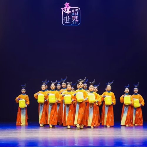 童衣校星女童中国风古典舞演出服