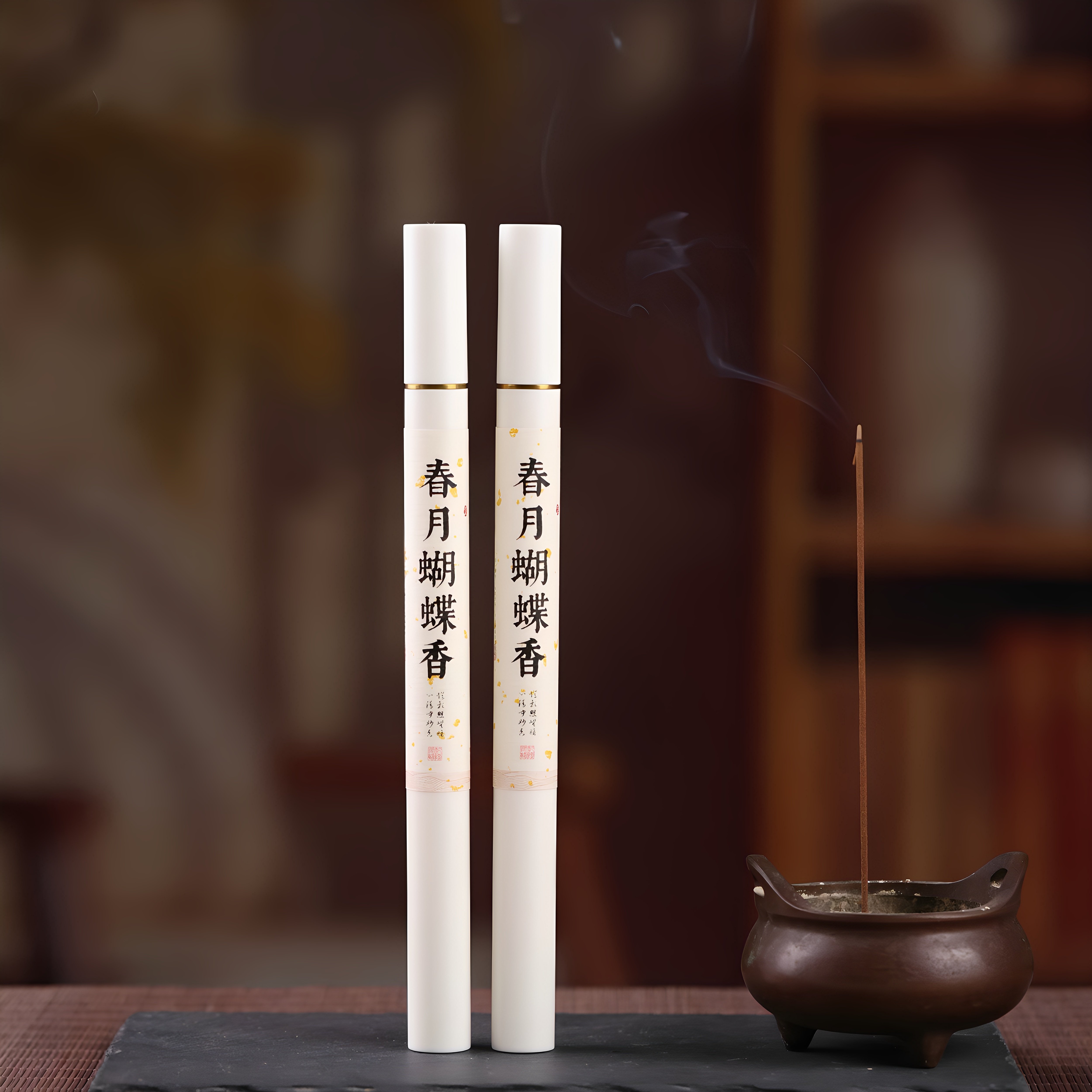 天然桂花线香檀香玫瑰花香古方合香春月蝴蝶香桂花香家用卧室熏香