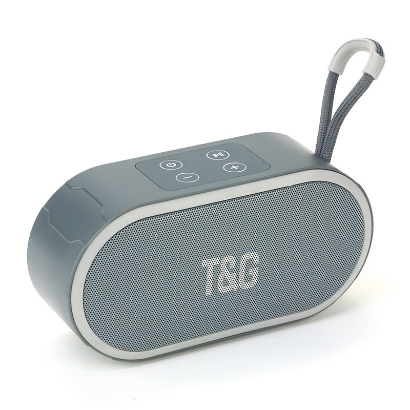 tg689无线蓝牙音箱tws串联户外运动爬山低音炮插卡礼品音箱