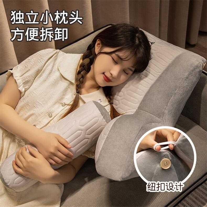 新款直销乳胶床头靠垫软包护腰靠枕大靠背沙发抱枕床上玩手机看书