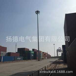 直銷供應(yīng)廣場碼 新款 頭堆場高桿燈25米球場自動升降LED高桿燈