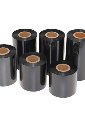 标签哥混合基碳带50 60 70 80 90 100 110mm300m打印标签纸色带条