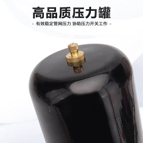 日井全自动增压泵配件自吸泵压力罐水泵气包2L气压罐储气罐膨胀罐