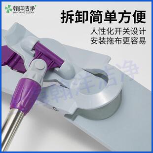 gmp洁净区拖把 无尘车间专用防尘静电拖把工厂平板拖不掉毛配拖布