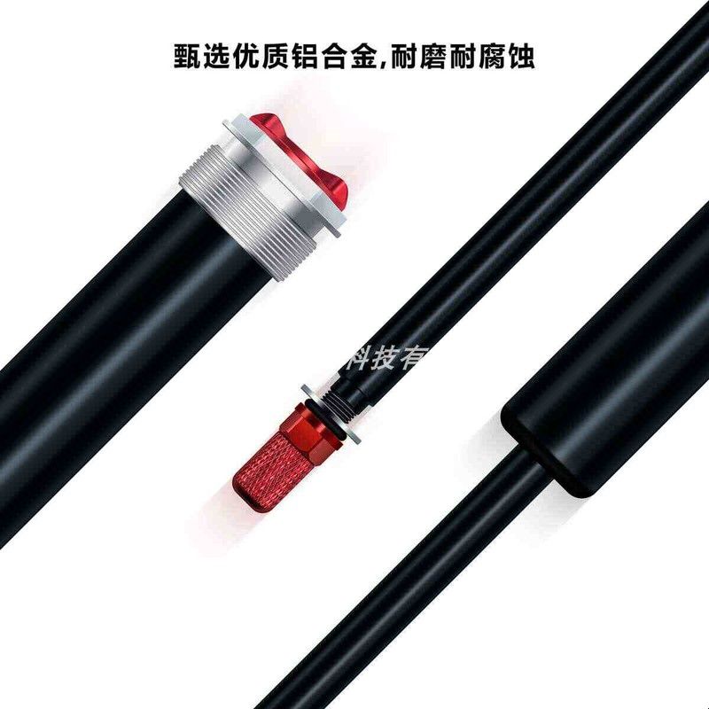山地自行车前叉双气室气泵三拓气叉上下双气压避震器修补单车配件图片