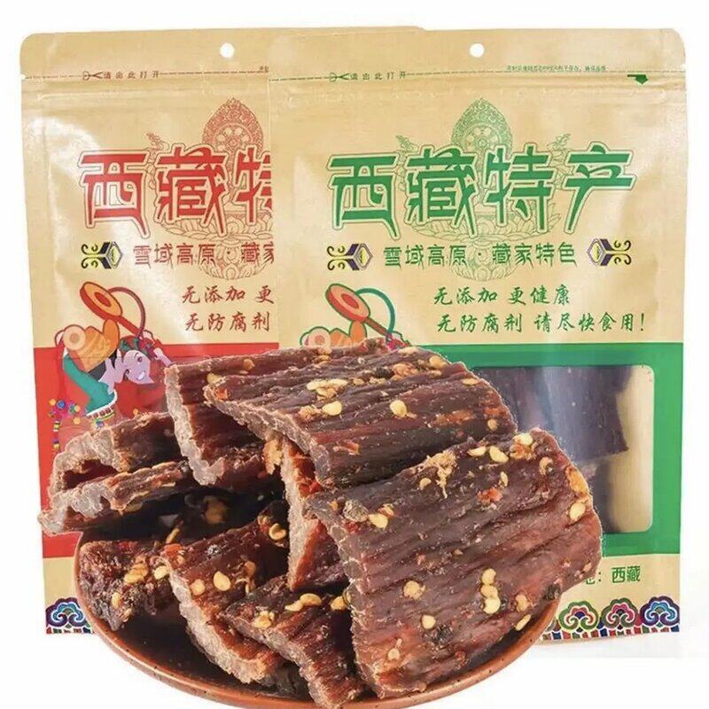 西藏特产风干牦牛肉干风味香辣手撕正宗高原牛肉味麻辣休闲零食
