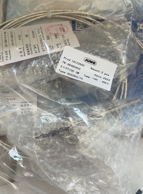 药厂用久茂jumo温度传感器902050/10，卡盘式插深100，2xpt100。