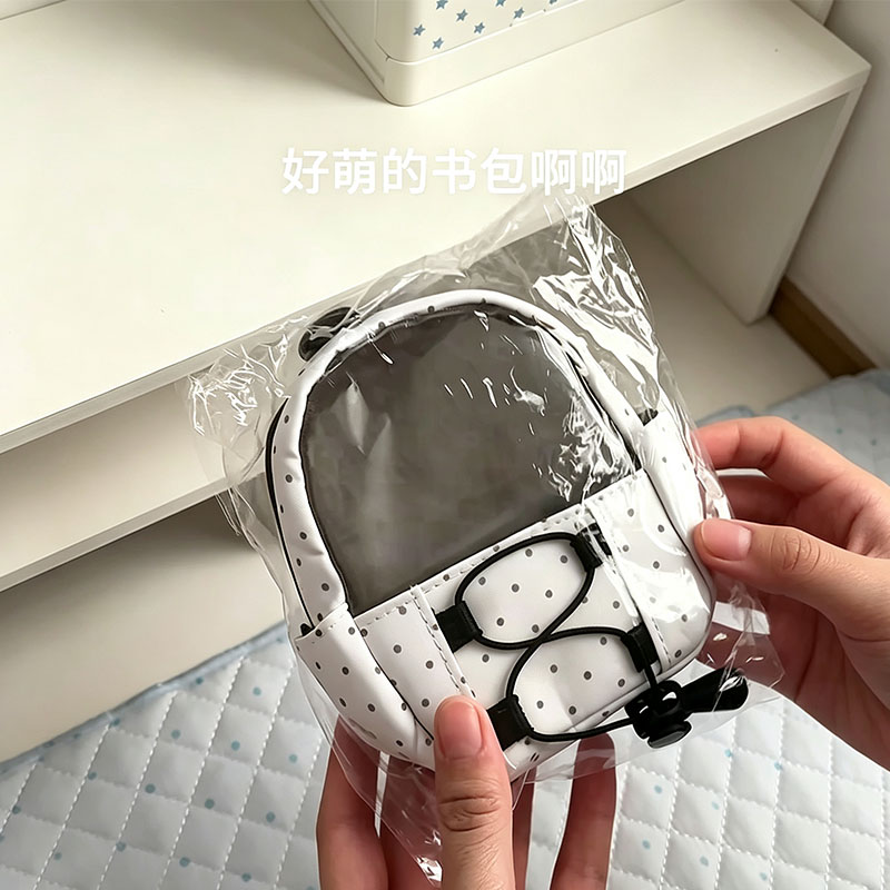 10cm棉花娃娃高透痛包高颜值图片
