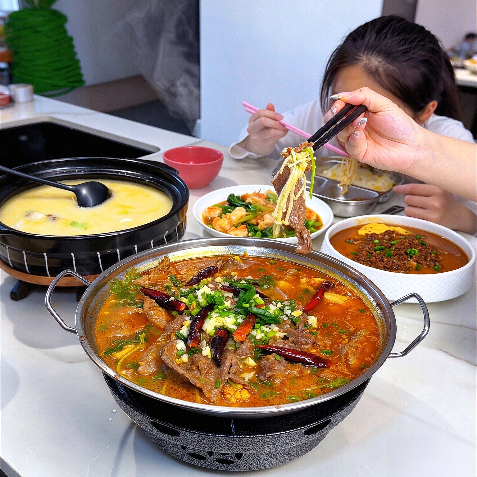 酒精炉小火锅户外便携明炉
