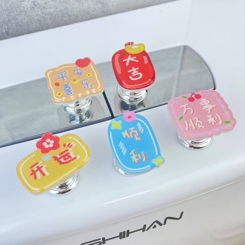 馬桶按壓器按鈕創意美甲長指甲