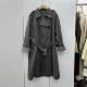 65330欧洲站2025秋新款 复古气质长款 风衣显瘦高级感休闲外套大衣