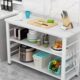 家用小桌子厨房切菜桌可移动多层桌简易切菜台多功能长方形桌定制