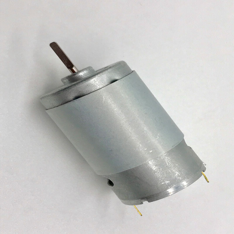 微型直流6V12V小型马达RS-390电机高转速大扭力碳刷大功率扁型轴
